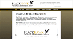 Desktop Screenshot of blackhawkemg.org