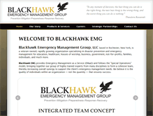 Tablet Screenshot of blackhawkemg.org